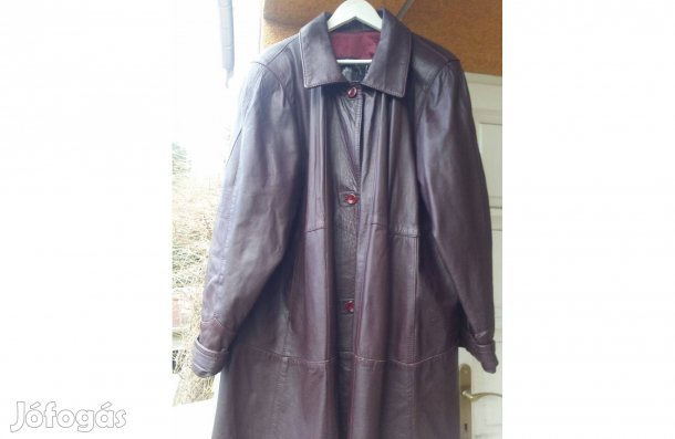 Női bőrkabát extra nagy méret