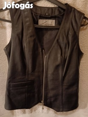 Női bőrmellény