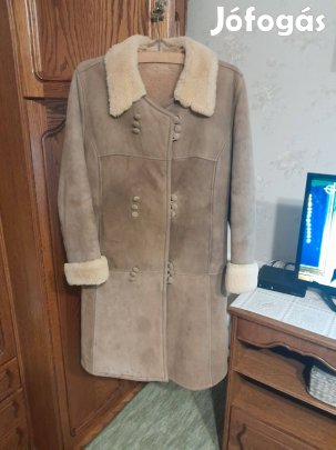 Női bundakabát irha 46 46-os -hibátlan-