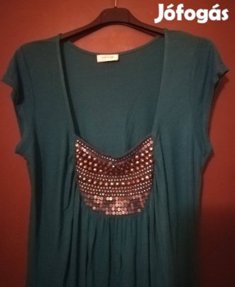 Női csinos Orsay tunika,zöld,44-46-méret,szinte új,Bécsből!/75