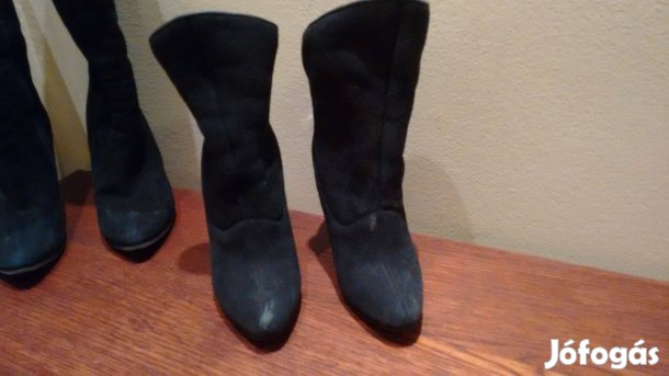 Női csizma tűsarkú csizma bélelt 36 2db