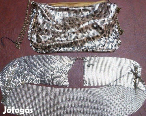 Női design táska öv