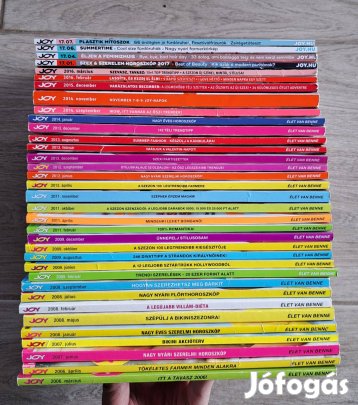 Nöi divat lifestyle magazin csomag - 35 DB Joy