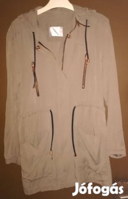 Női drapp kapucnis nyári felső,S-M -méretben,olcsón!/27