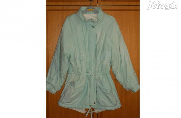 Női dzseki, L. Divatos, újszerű, hosszított, sportos, bélelt, pamut