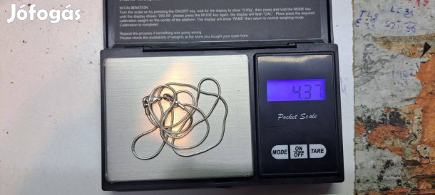 Női ezüst nyaklánc