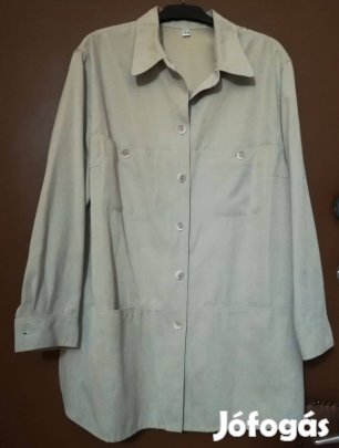 Női fáradt zöld ing szinte új, 46-méretben!/61