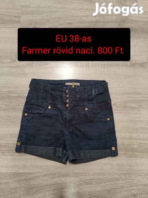Női farmer rövid nadrág. Újszerű! 