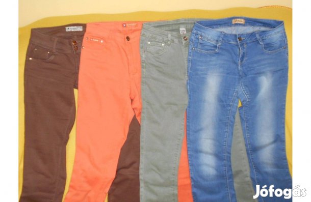 Női farmernadrág, divatos, csinos, márkás, újszerű. M, 38- as