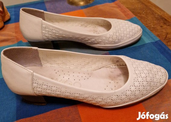 Női fehér félcipő