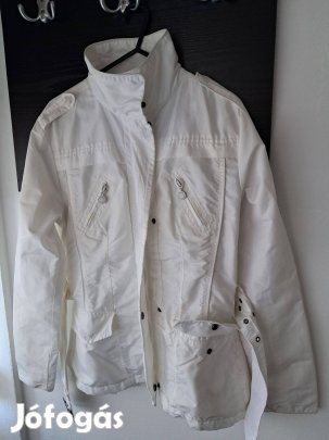Női fehér kabát eladó