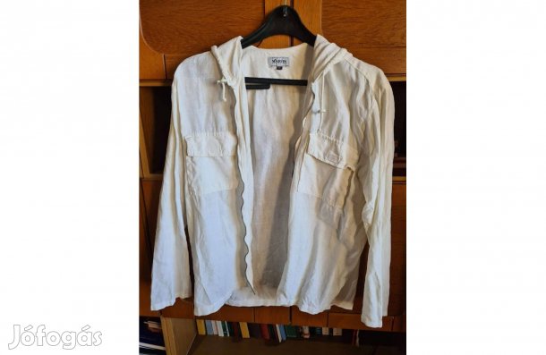 Női fehér kapucnis felső M-es /Görög/