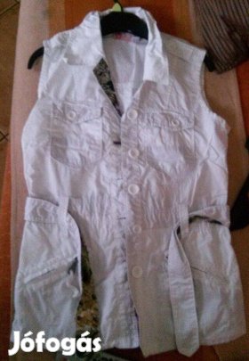 Női fehér mellény Nézz be M