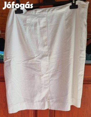 Női fehér szoknya, nagyobb méretű