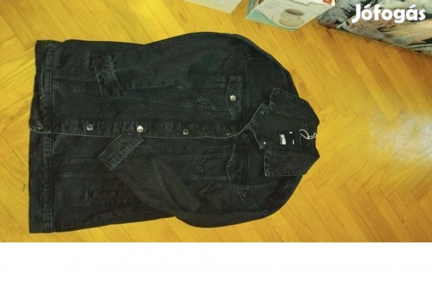 Női fekete farmerkabát S es méret