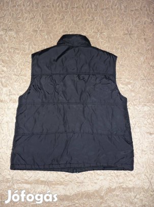 Női fekete pufi mellény - 164-es M