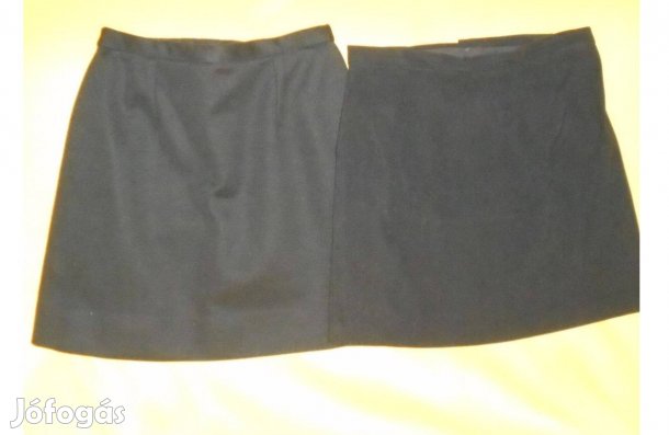 Női fekete szoknya. S/M. Divatos, csinos, sztreccses.Újszerű