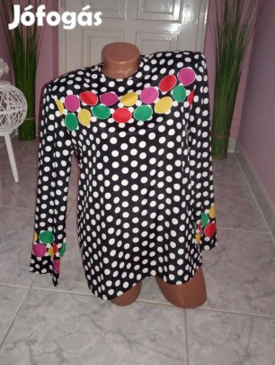 Női felső pöttyös