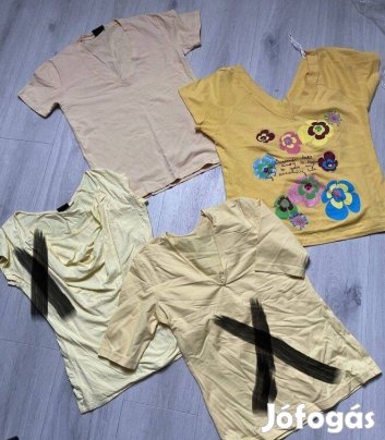 Női felsok újszerüek (9) sárga, zöld xl-xxl