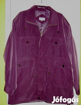 Női,férfi unisex,lila átmeneti kabát,új, férfi gombolással,46-48-!/27