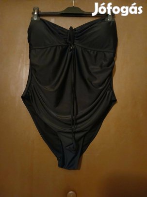 Női fürdőruha, újszerű 44-méret,fekete egyrészes,nyakbakötős!/80