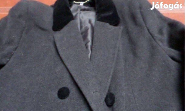 Női gyapjú téli kabát újszerű nagy méret