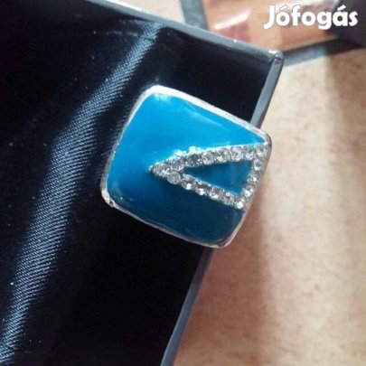 Női gyűrű új! ajándéknak is! C.K: kék