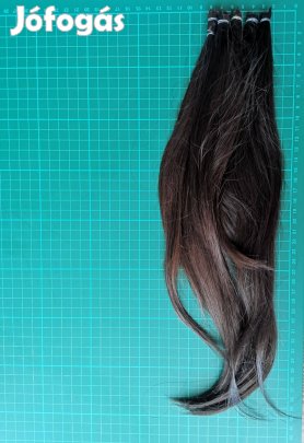 Női haj (barna, kezeletlen, képen látható paraméterekkel)