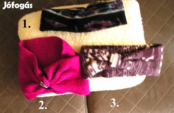 Női hajpánt 3 db. együtt