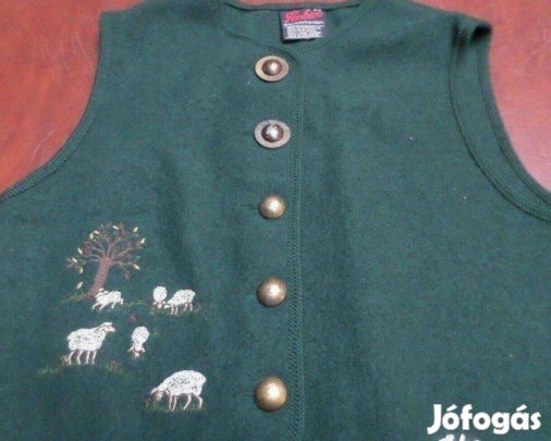 Női hímzett gyapjú mellény német luxus