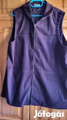 Női hosszított fazonú mellény, nagyobb méret