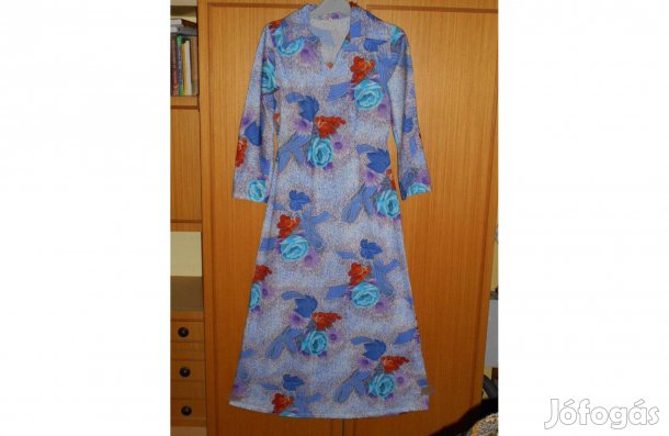 Női hosszú nyári ruha - különleges, nagy rózsás. S- es