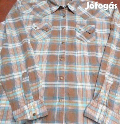 Női ing western kockás XL