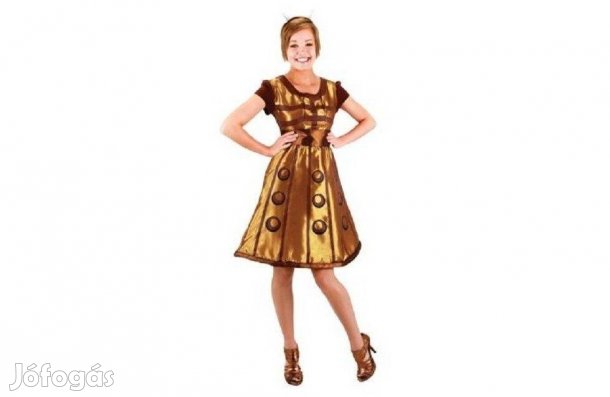 Női jelmez S/M,Doctor Who Dalek,Új