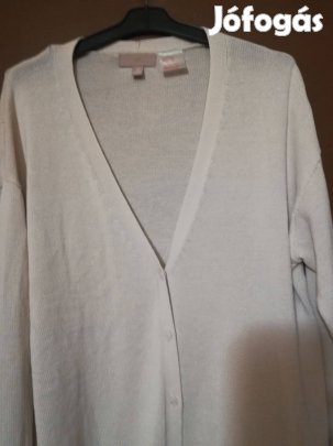Női kardigán,H&M-ben vásárolt, világos színű 44-46-méret!/75