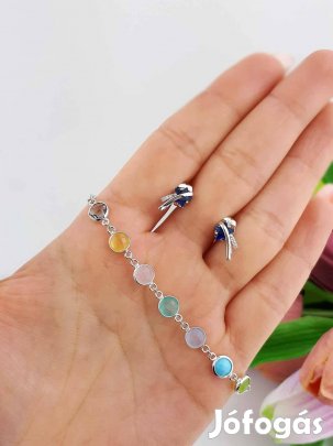 Női karkötő, fülbevaló 