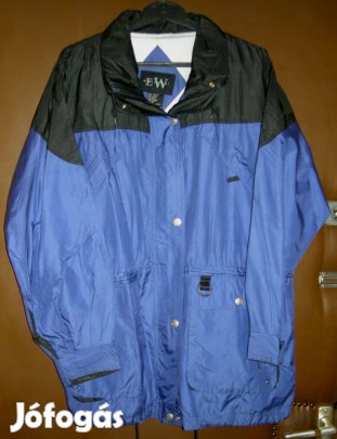 Női kék,széldzseki,átmeneti kabát,46-méret,szinte új!/42