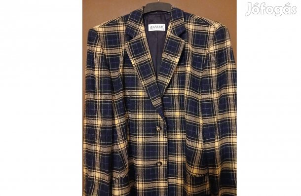 Női kétféle blézer zakó,436-48-méretben kockás,alig használt!/80