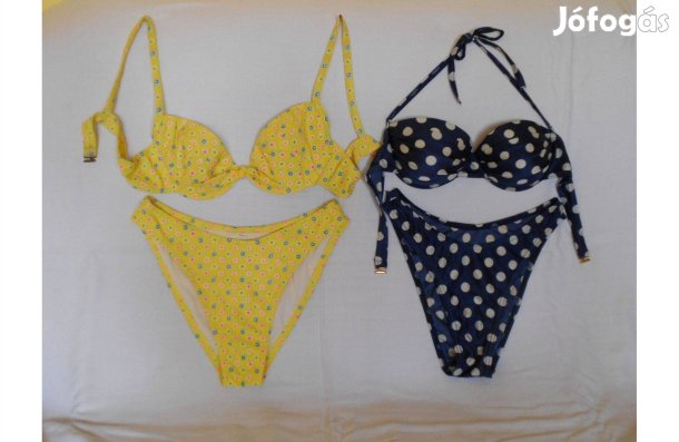 Női kétrészes fürdőruha, nagyon csinos, szép.36/38. Újszerű