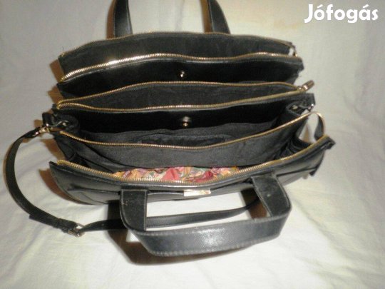 Női kézi, és váll pántos ujj több rekeszes Műa táska