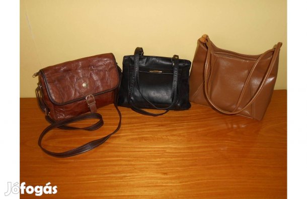 Női kézitáska, újszerű, elegáns, díszes, többrészes