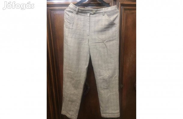 Női kockás szövetnadrág