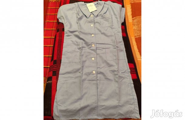 Női köpeny munkaköpeny világoskék