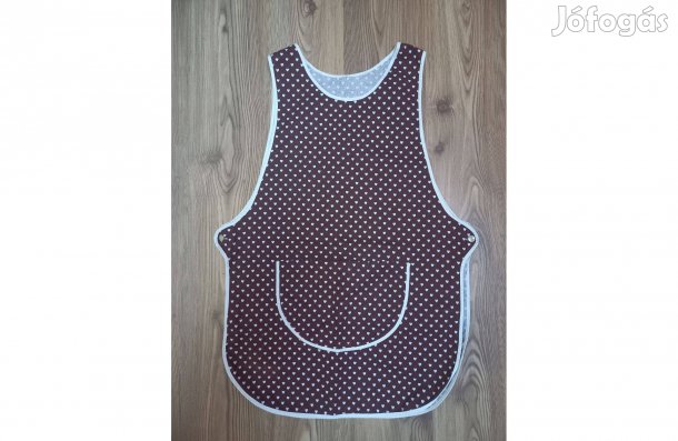 Női köpeny szivecskés lap kötény ruha munkaruha L-XL