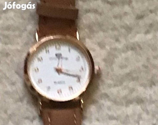 Női kvarc karóra, világító, vintage