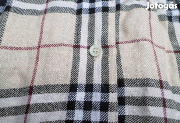 Női lenvászon ing Burberry Angol luxus XL