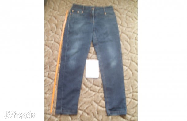 Női minőségi farmer olcsón (sztrecs, 42-es, középkék színű)