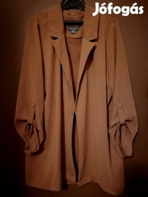 Női mogyoró színű,felső,legombolható újjal,44-méret,szinte új!/78