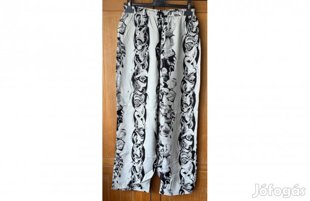 Női nadrág elegáns, selyem női M-L