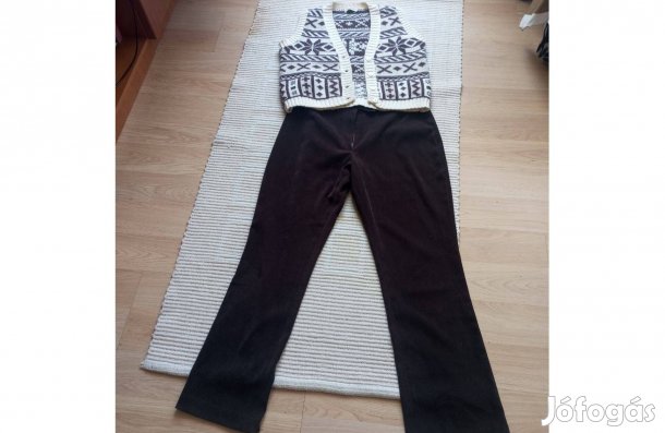 Női nadrág mellénnyel 38